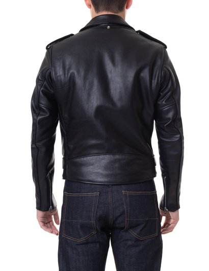 Men's Classic Leather Motorcycle Jacket