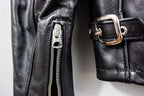 Men's Classic Racer Leather Motorcycle Jacket