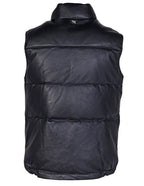 Men's Down Filled Lambskin Vest.