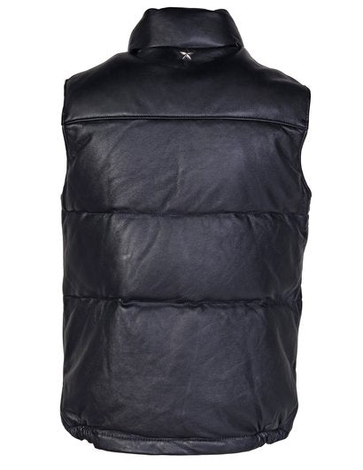 Men's Down Filled Lambskin Vest.