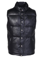 Men's Down Filled Lambskin Vest.