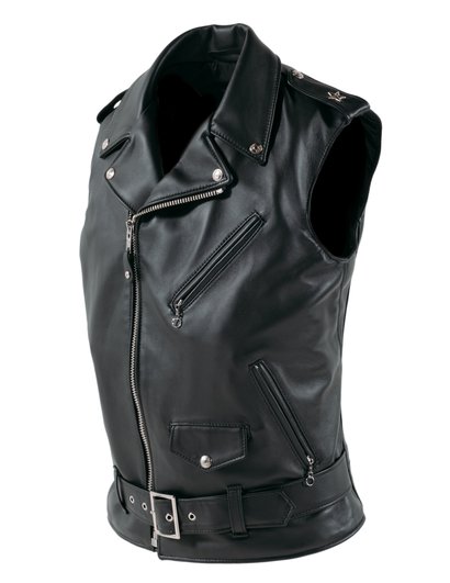 Men's Lambskin MC Vest