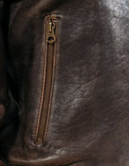 Women's Lambskin A-2 Inspired Flight Jacket