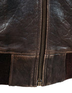 Women's Lambskin A-2 Inspired Flight Jacket