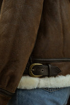 Women's Sheepskin B-3 Bomber Jacket