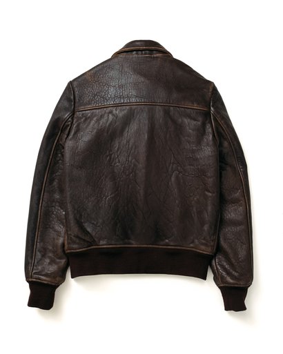 Women's Lambskin A-2 Inspired Flight Jacket