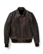 Women's Lambskin A-2 Inspired Flight Jacket