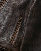 Women's Lambskin A-2 Inspired Flight Jacket