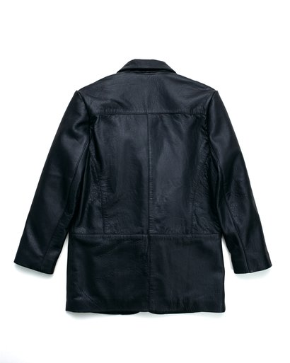 Women's Oversized Lambskin Blazer