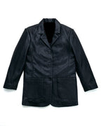 Women's Oversized Lambskin Blazer