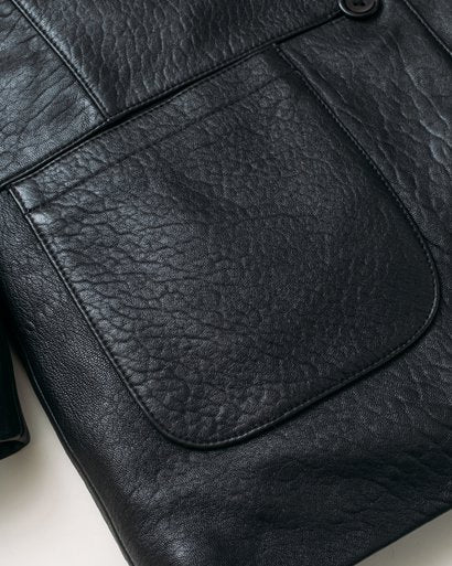 Women's Oversized Lambskin Blazer