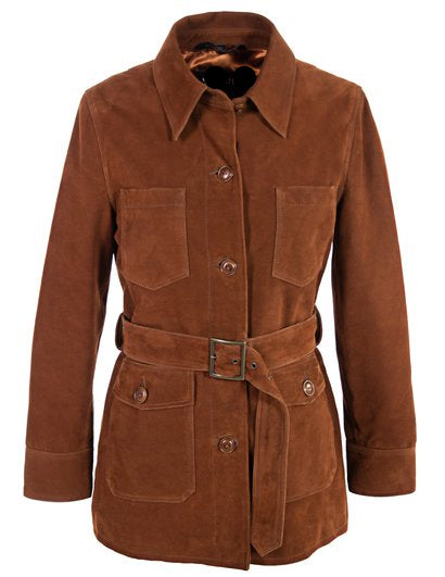 Women's Suede Safari Jacket