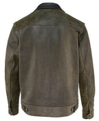 Men's Sueded Cowhide Unlined Delivery Jacket