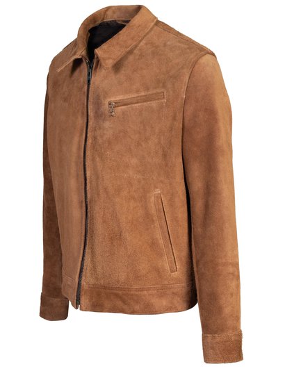 Men's Unlined Rough Out Cowhide Jacket