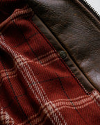 Men's U.S. Bison Jacket with wool plaid lining