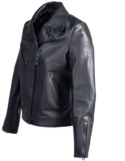 Women's Cowhide Moto Jacket