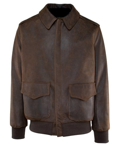 Men's Lightweight Cowhide A-2 Jacket