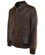 Men's Lightweight Cowhide A-2 Jacket