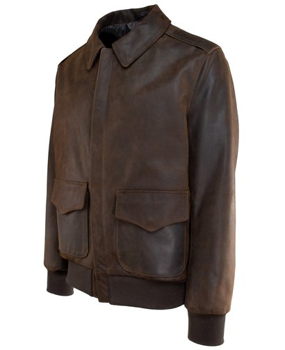 Men's Lightweight Cowhide A-2 Jacket