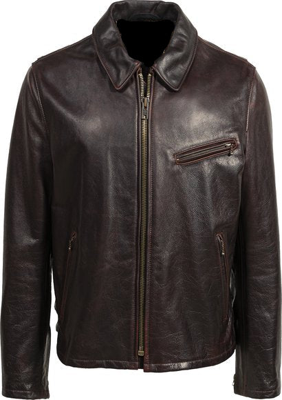 Men's Waxy Pullup Cowhide Jacket