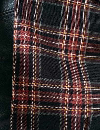 Men's Natural Pebbled Cowhide Jacket