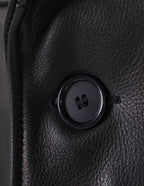 Men's 31 Long Pebbled Cowhide Carcoat