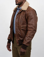 Men's Naked Buffalo Bomber Jacket