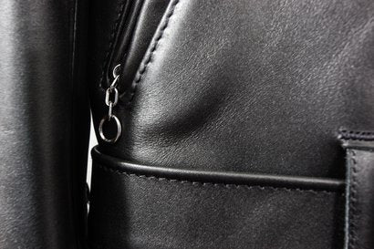 Men's One Star Leather Motorcycle Jacket