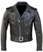 Men's One Star Leather Motorcycle Jacket