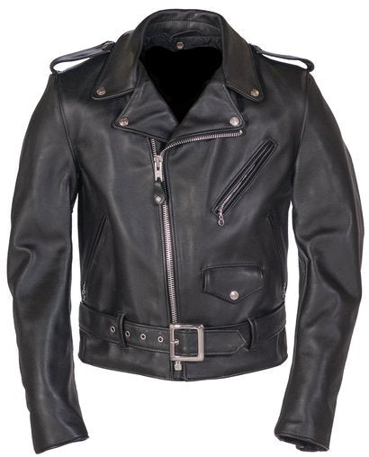 Men's Classic Steerhide Leather Motorcycle Jacket