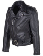 Men's Classic Steerhide Leather Motorcycle Jacket