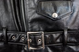 Men's Lightweight Fitted Cowhide Motorcycle Jacket