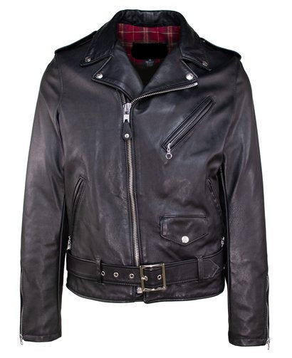 Men's Vintaged Fitted Cowhide Leather Motorcycle Jacket