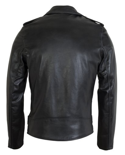 Men's Lightweight Fitted Cowhide Motorcycle Jacket