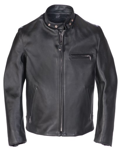 Men's Single Rider Steerhide Leather Motorcycle Jacket