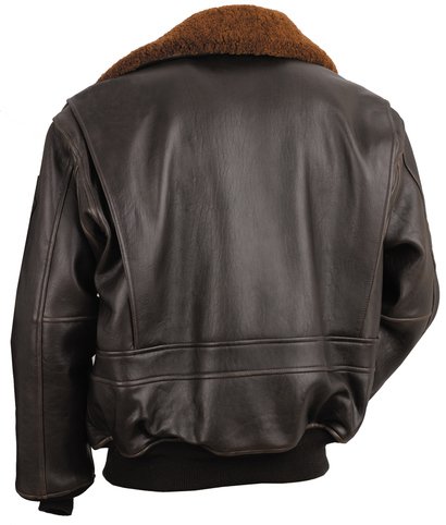 Men's G-1 Wings of Gold Leather Bomber Jacket