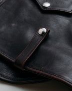 Men's CHiPs Style Cowhide Jacket