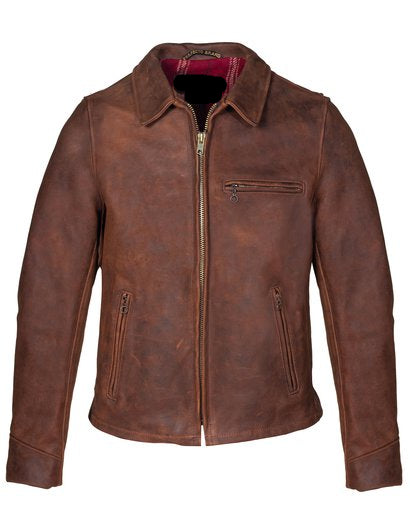 Men's Storm - Heavyweight Oiled Nubuck Leather Delivery Jacket