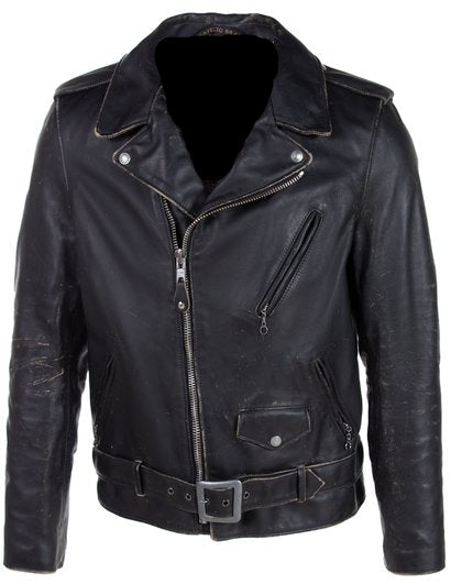 Men's Vintaged Fitted Motorcycle Jacket