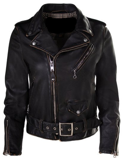 Women's Hand Vintaged Cowhide Jacket