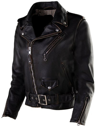 Women's Hand Vintaged Cowhide Jacket